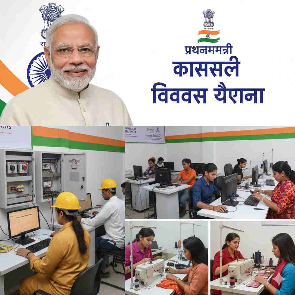 Pradhan Mantri Kaushal Vikas Yojana PMKVY Skill Training