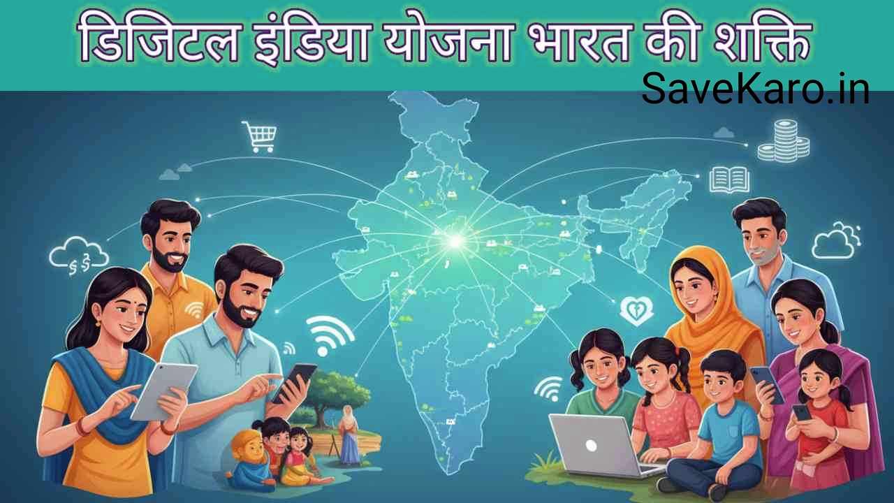 डिजिटल इंडिया योजना भारत की शक्ति