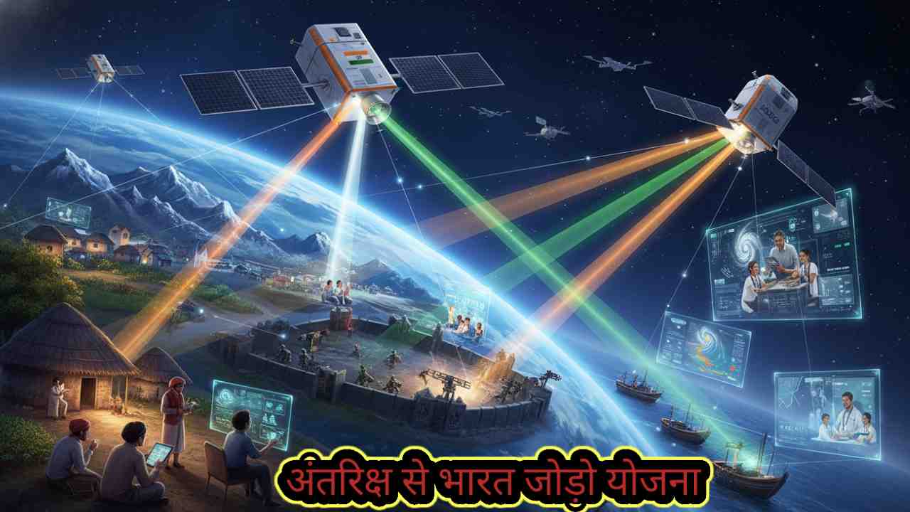 Antariksh se Bharat Jodo Yojana - ISRO Technical Initiative